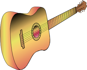Guitar Profile Clip Art