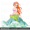 The Little Mermaid Flounder Clipart Image