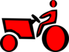 Red Tractor Clip Art