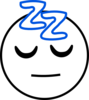 Sleep Outline Clip Art