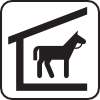 Horse Stable 1 Clip Art