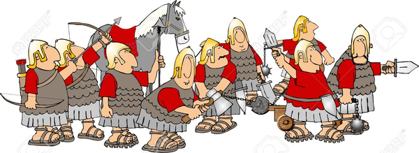 Ancient Roman Soldiers Clipart | Free Images at Clker.com - vector clip