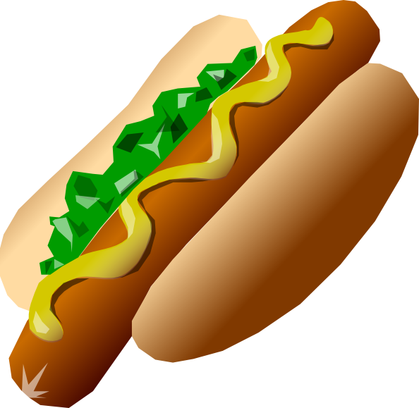 Hot Dog Clip Art. Hot Dog · By: OCAL 7.8/10 81 votes