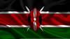 Kenyan Flag Flying Image