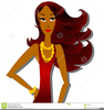 Chic Mom Clipart Image