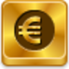 Euro Coin Icon Image