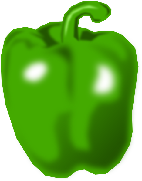 clipart green pepper - photo #2