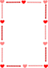 Heart And Candy Border Clip Art