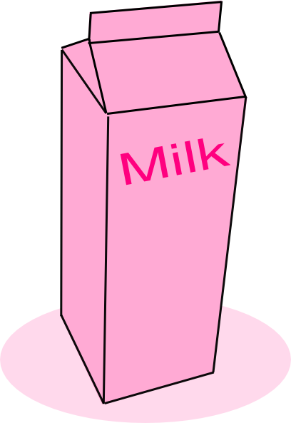 Pink Milk Clip Art at Clker.com - vector clip art online, royalty free