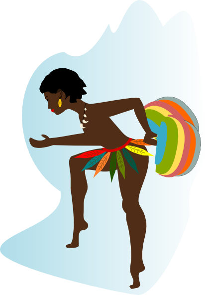 African Dancer Clip Art at Clker.com - vector clip art online, royalty