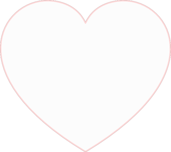 white heart clipart - photo #13