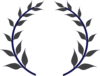 Wreath Navy Gray Clip Art