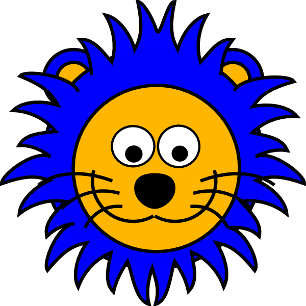 free clipart of cartoon lions - photo #36