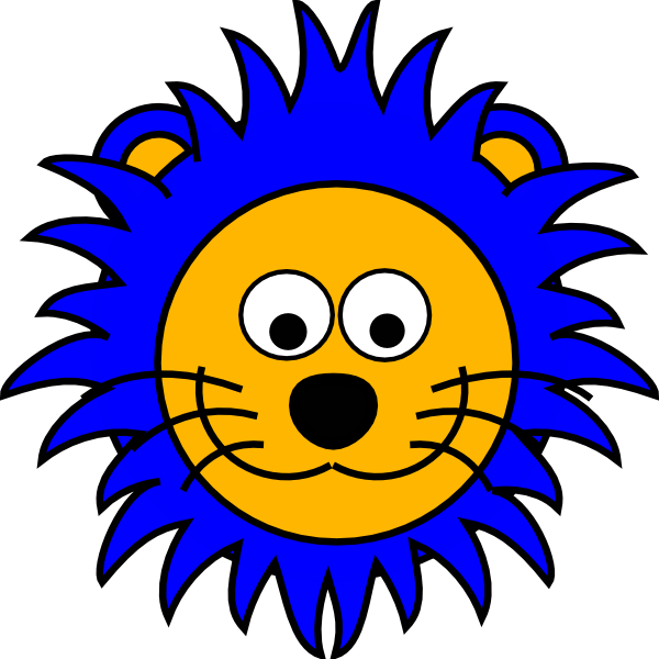 free lion cartoon clipart - photo #27