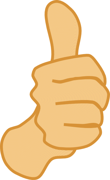 clip art pictures of thumbs up - photo #9