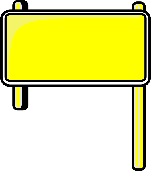 Highway Sign Blank clip art blank banner clip art. Highway Sign Blank clip art