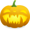 Wolfy Jack O’ Lantern Clip Art