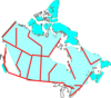 Canada Map Clip Art