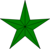 Star Green Mb Clip Art