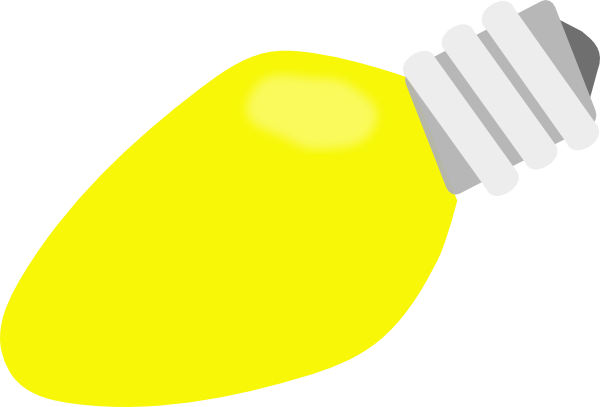 yellow christmas lightbulb clip art at clker com vector yellow christmas lightbulb clip art at clker com vector