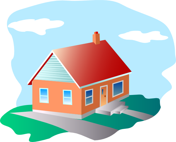 cartoon clipart of houses - photo #6