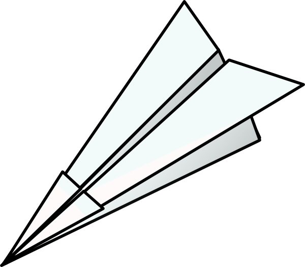 Paper Airplane Clip Art