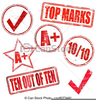 Rubber Stamps Graphic Clipart Image