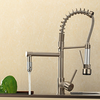 Contemporary High Pressure Nickle Brushed Kitchen Faucet-- Faucetsuperdeal.com Image