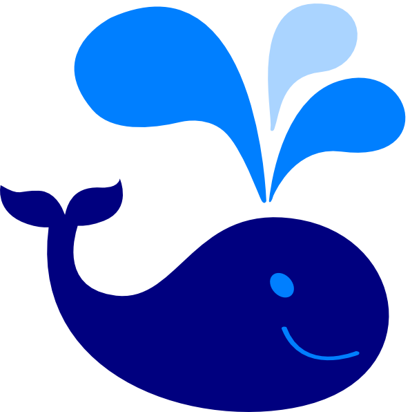 free baby whale clipart - photo #3