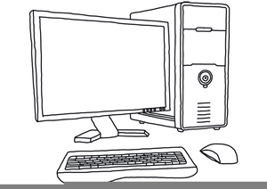 clipart of a computer