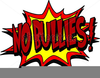 Bully Free Zone Clipart Image