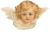 Free Victorian Angel Clipart Image