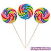 Swirl Lollipops Clipart Image