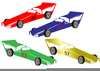 Pine Car Derby Clipart Image