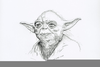 Happy Yoda Drawing Image