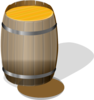 Wooden Barrel Clip Art