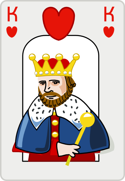 king of hearts card