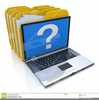 Computer Files Clipart Image
