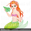 The Little Mermaid Flounder Clipart Image