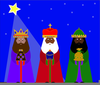 Free Clipart Wise Men Christmas Image