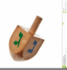 Dreidel Clipart Image