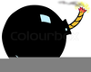 Exploding Cannon Ball Clipart Image