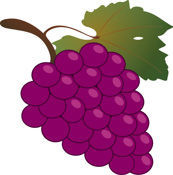 clipart of grapes - photo #1