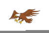 Eagle Side View Clipart Image