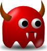 Pcman Game Baddie Devil Clip Art