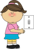 Student Messenger Clipart Image