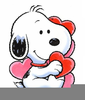 Charlie Brown Valentines Clipart Image