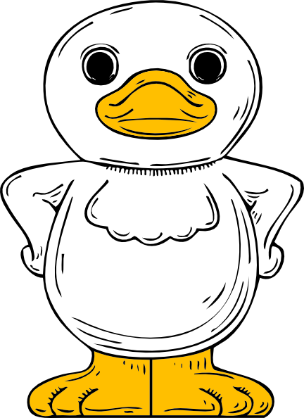 free clip art cartoon ducks - photo #44