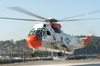 A Uh-3h Search And Rescue Helicopter Takes Off From Naval Station Everett During An Anti-terrorism Exercise Image