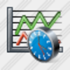 Icon Graph Clock Image